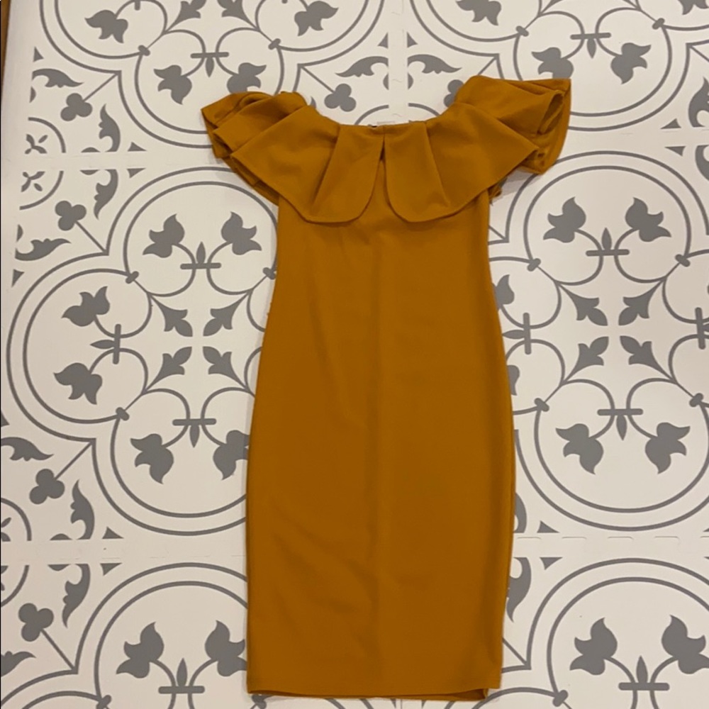 Fashion Nova Off The Shoulder Bandage Dress